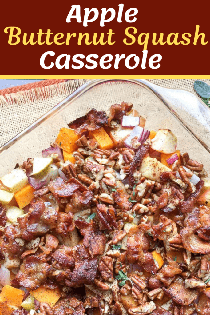 Apple Butternut Squash Casserole