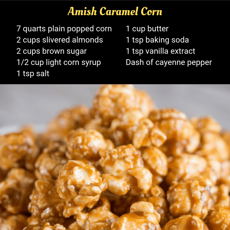 Amish Caramel Corn Recipe