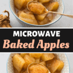 Microwave Baked Apples