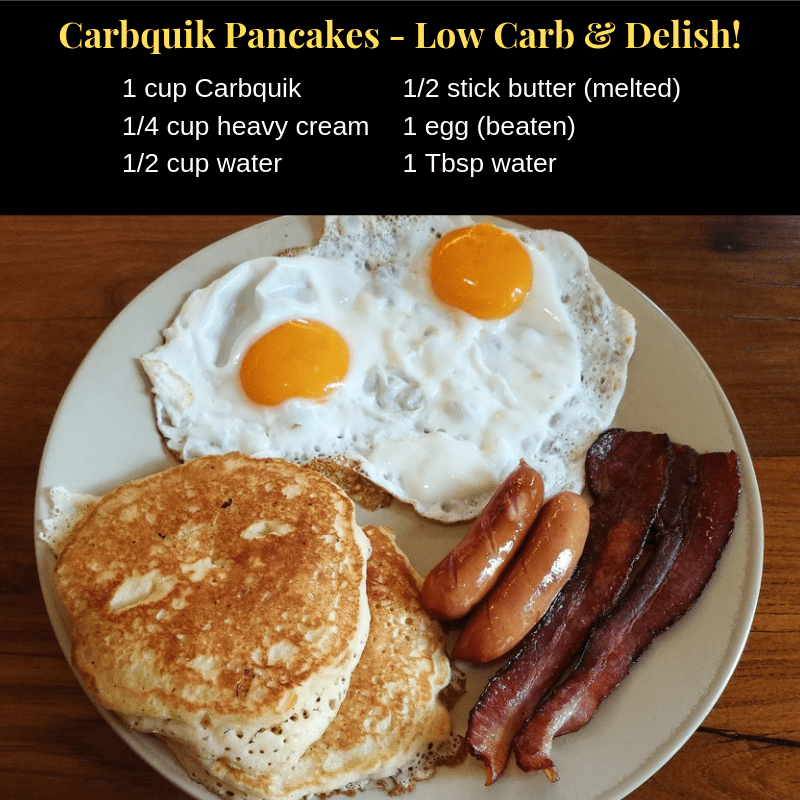 Carbquik Pancakes - Low Carb