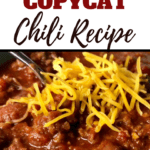 Wendy's Chili Recipe