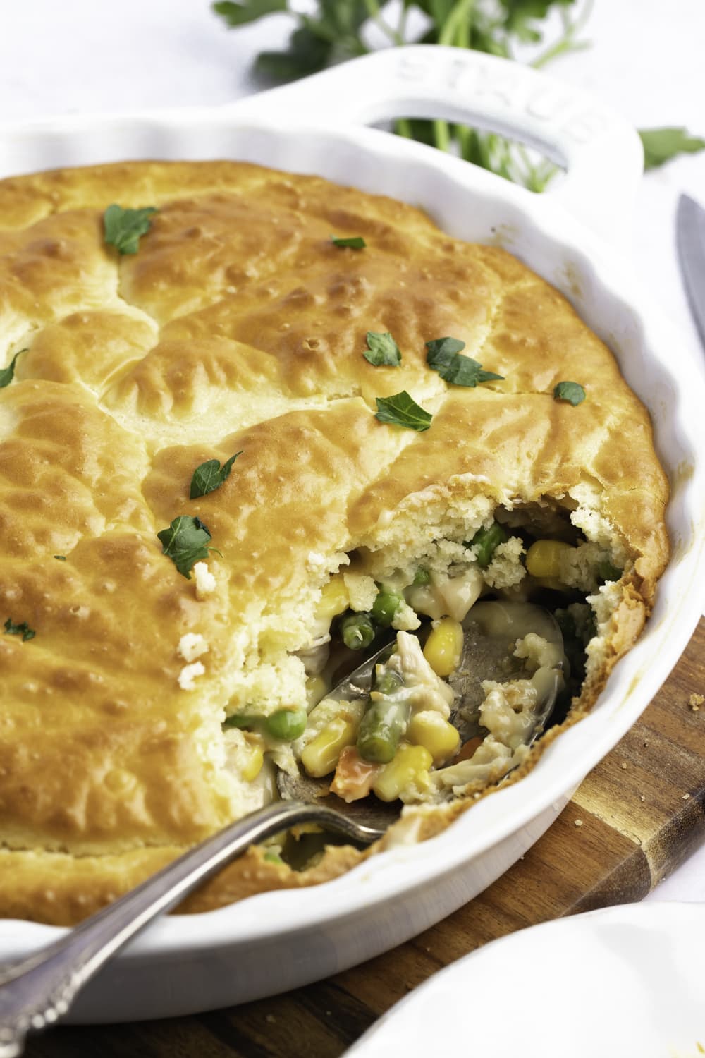 Homemade Comforting Chicken Pot Pie