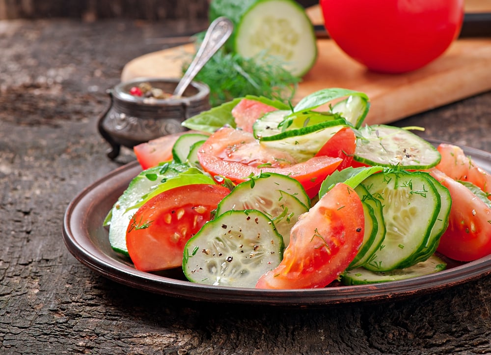 Cucumber Tomato Salad