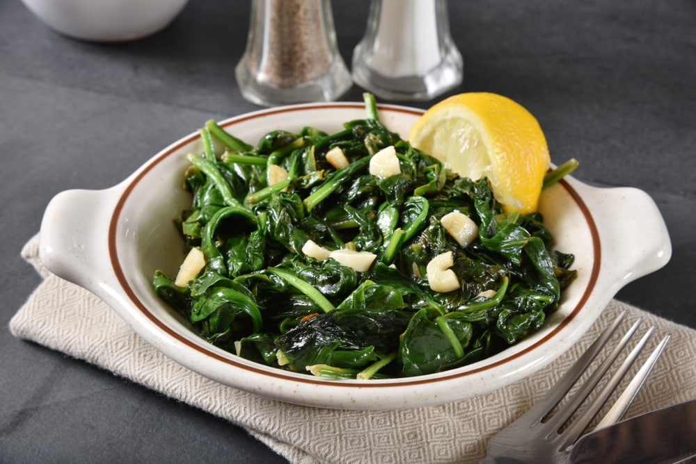 Bowl of Spinach