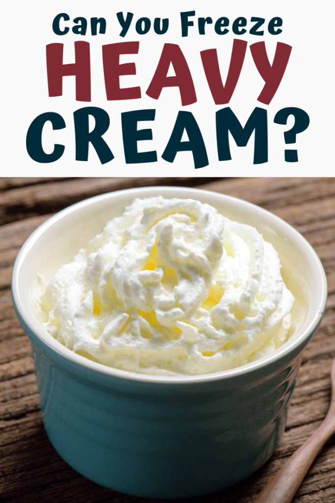 Can You Freeze Heavy Cream?