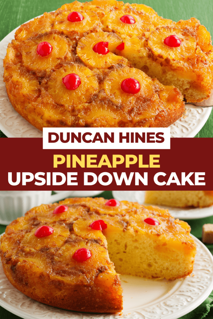 Duncan Hines Pineapple Upside Down Cake