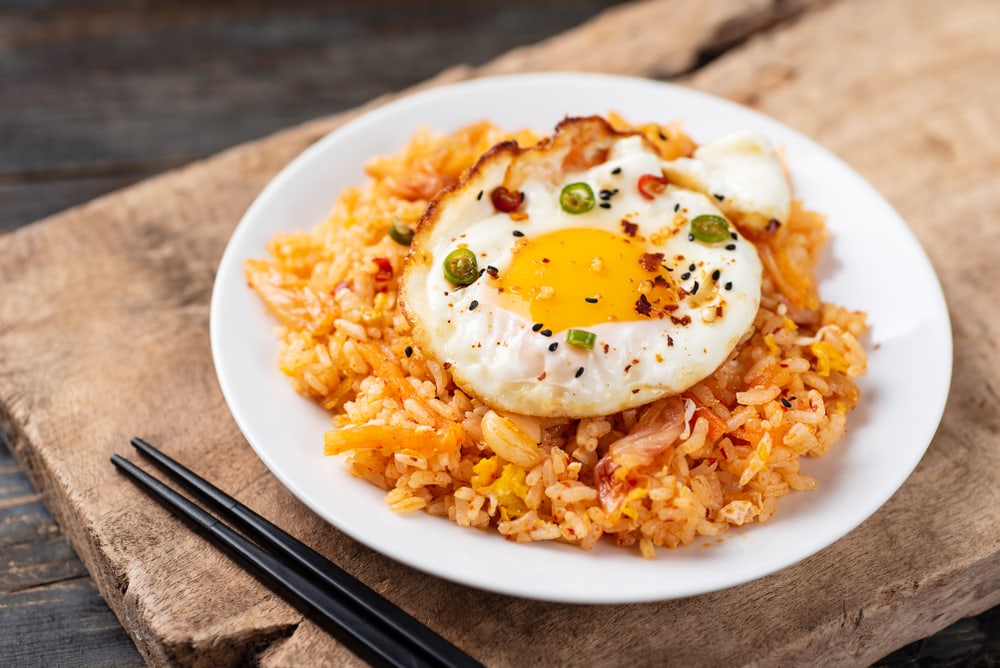 Fried Rice With Fried Egg
