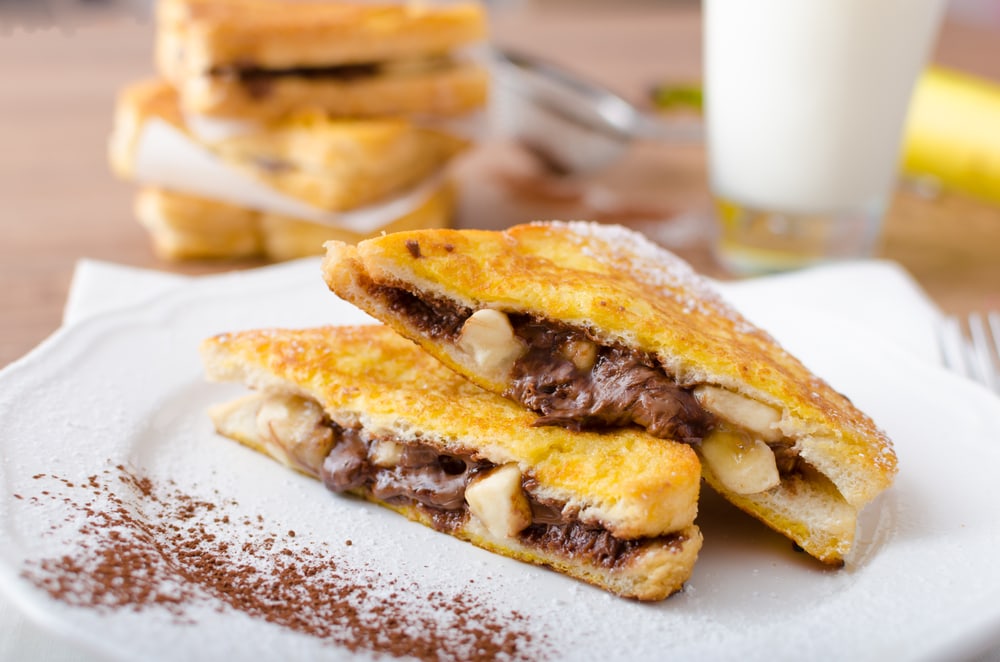French Toast With Nutella