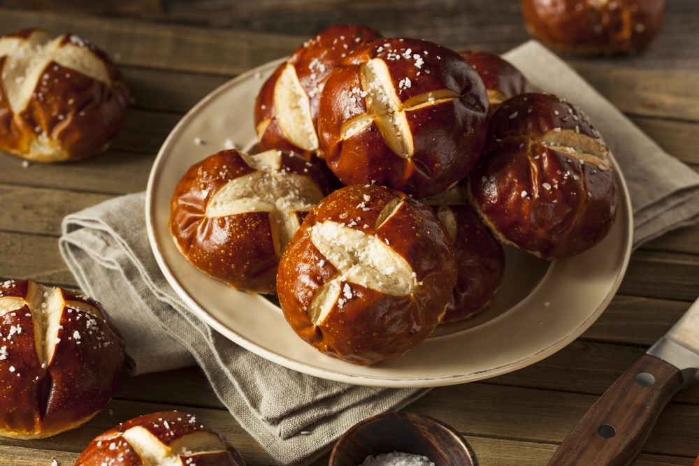 Pretzel Rolls