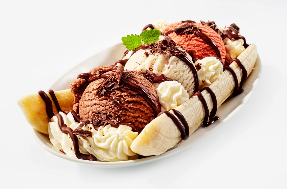 Banana Split with Spices