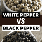 White Pepper Versus Black Pepper