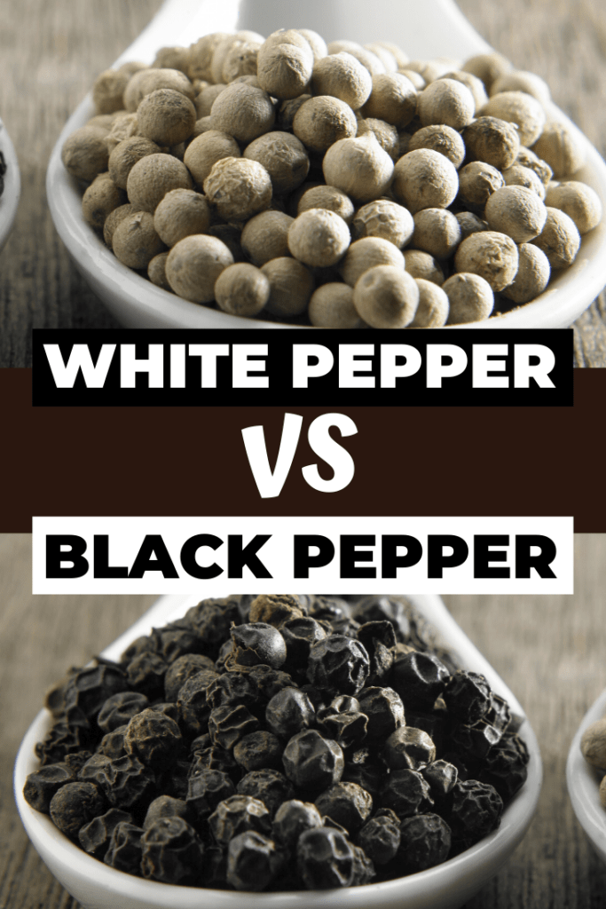 White Pepper VS Black Pepper