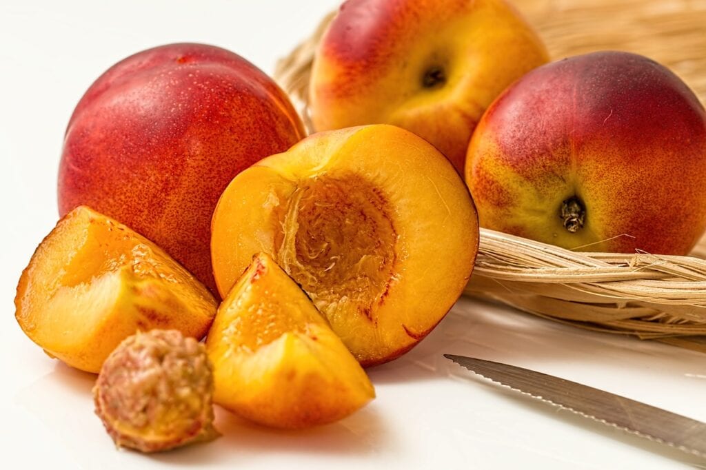 Ripe Nectarines