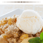 Bisquick Peach Cobbler