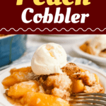 Bisquick Peach Cobbler