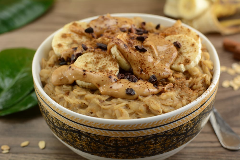 Peanut Butter Banana Oatmeal