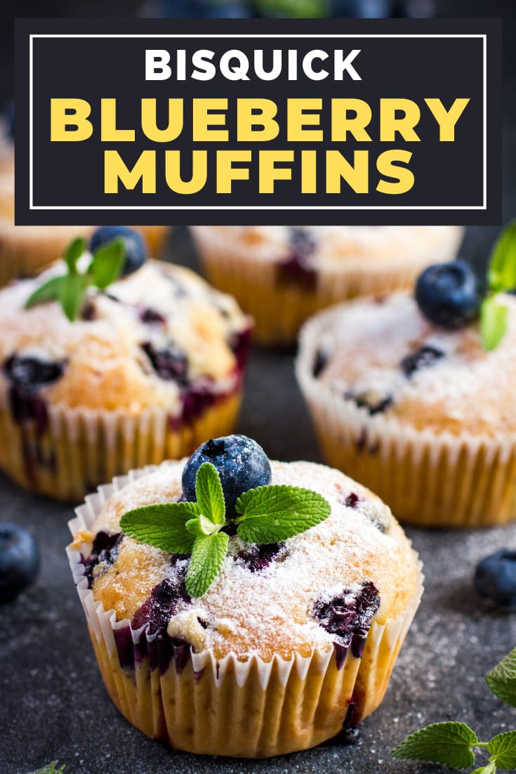 Bisquick Blueberry Muffins