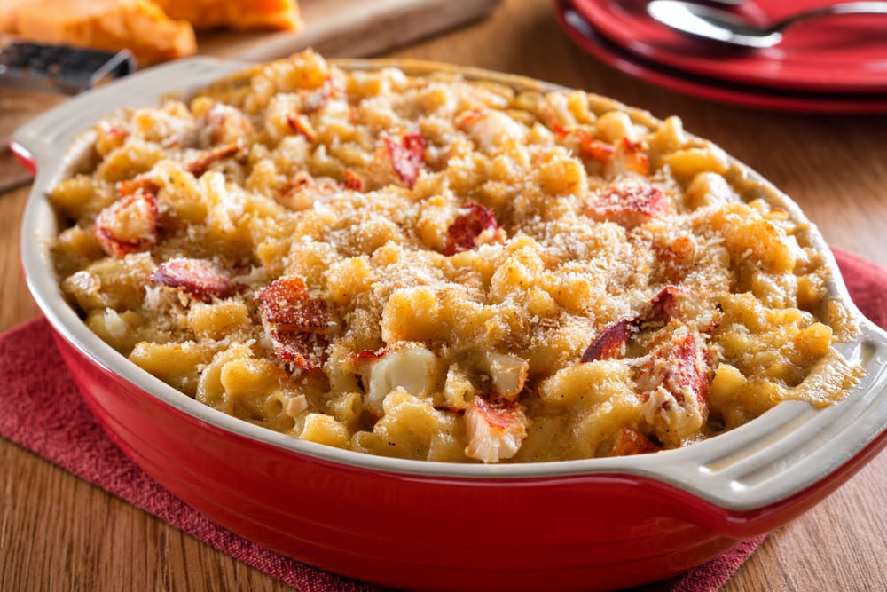 Mac and Cheese with Lobster Meat