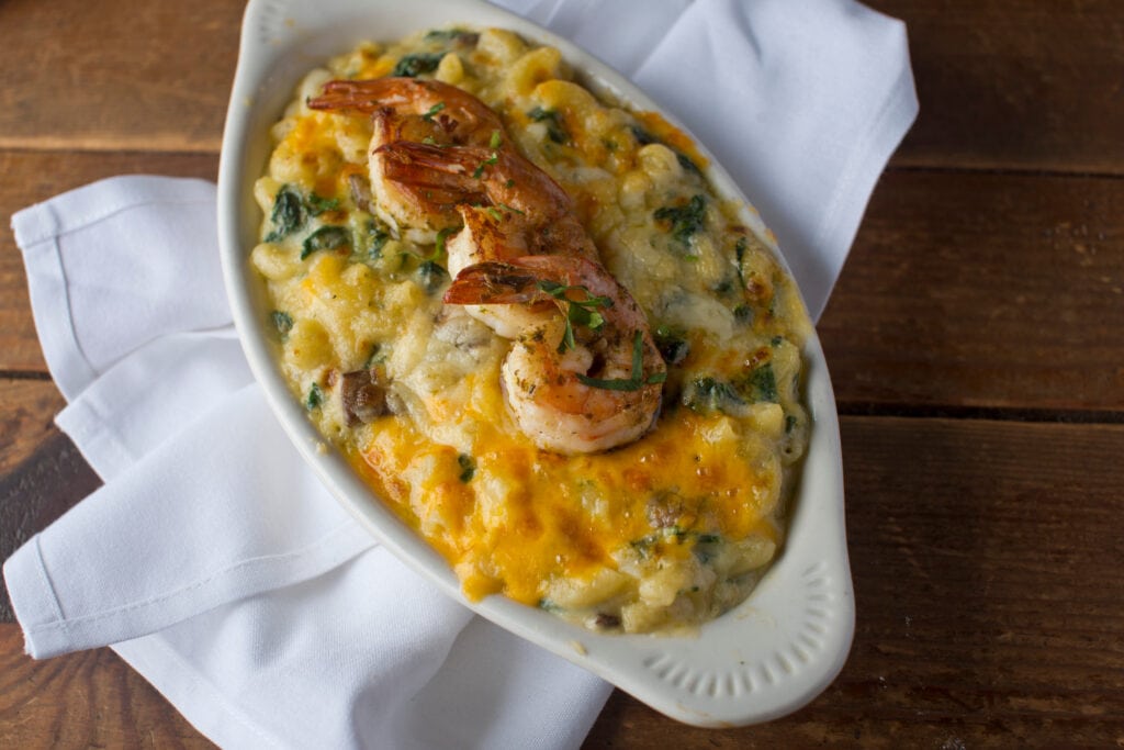 Mac And Cheese With Shrimp