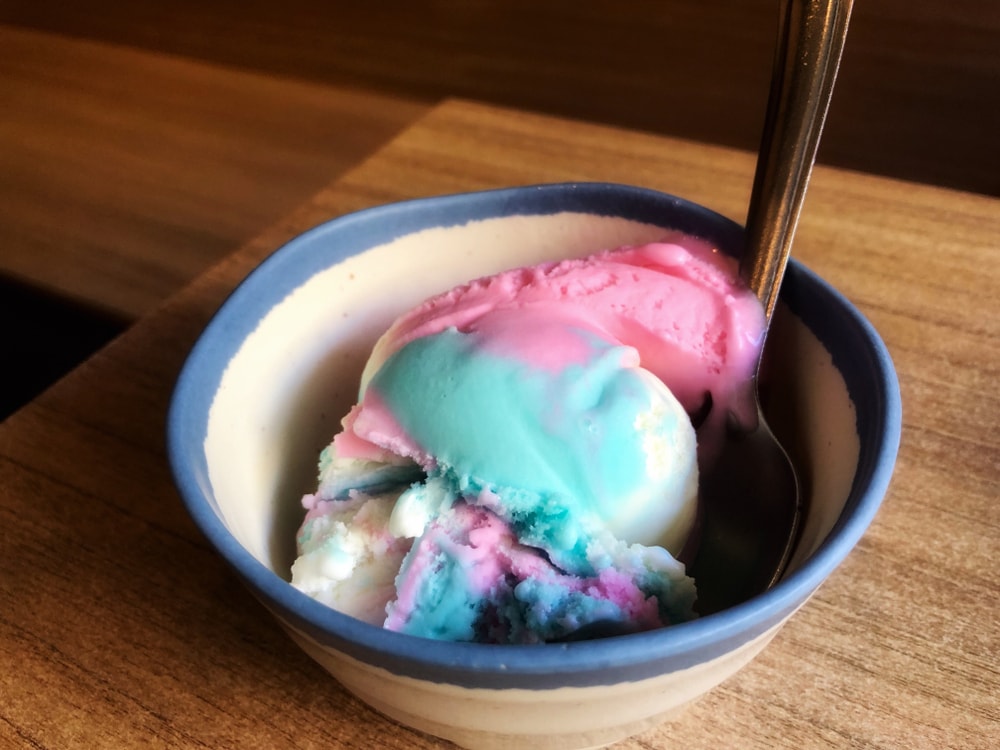 Cotton Candy Ice Creams