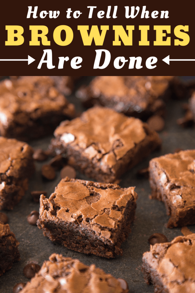 How To Tell When Brownies Are Done