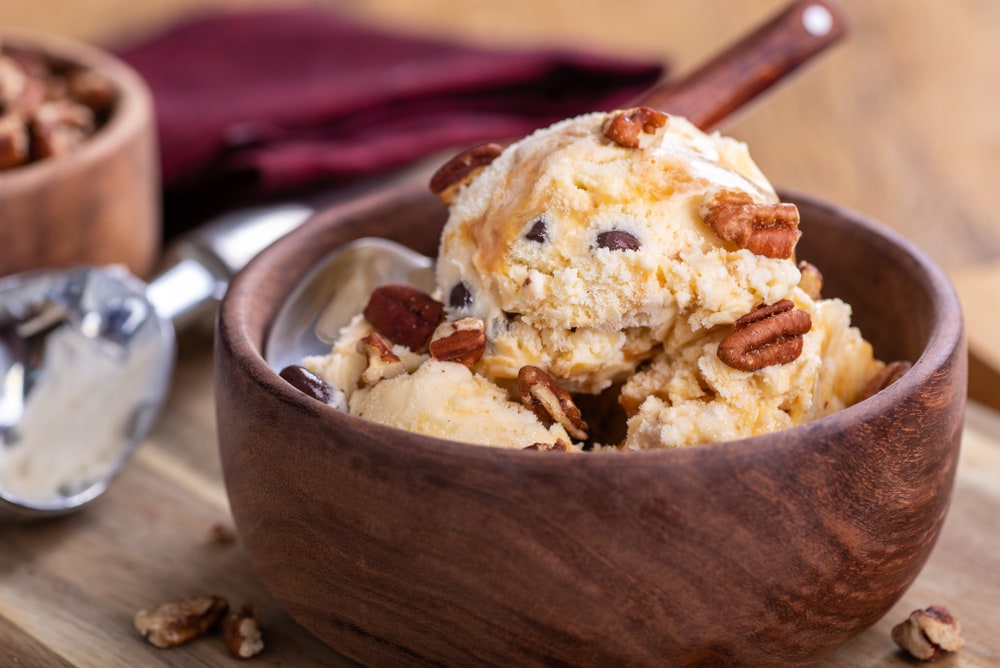 Homemade Pralines 'N Cream Ice Cream