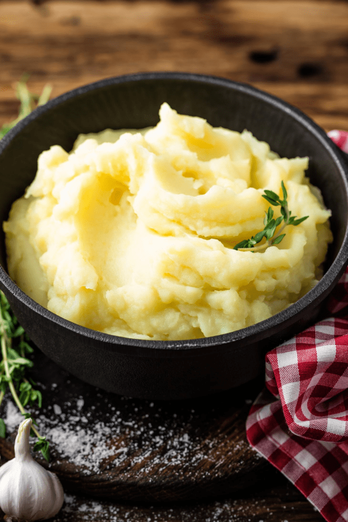 Bowl of Mashed Potatoes