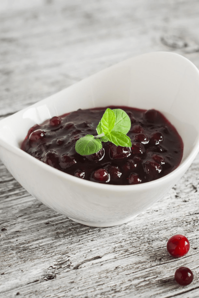 Bowl of Berry Compote