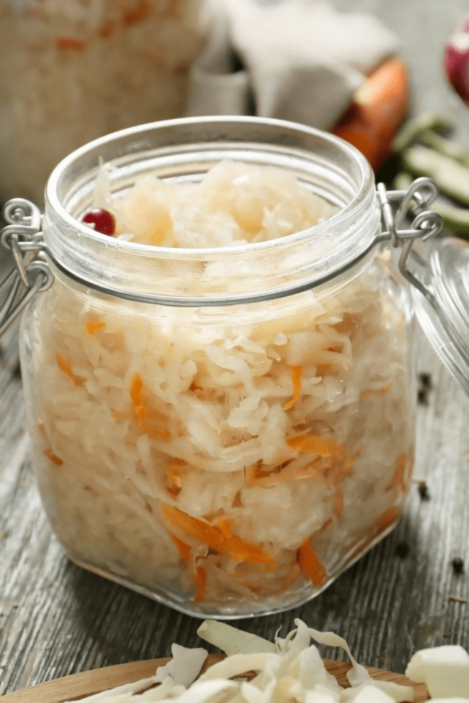 Sauerkraut in a Bowl