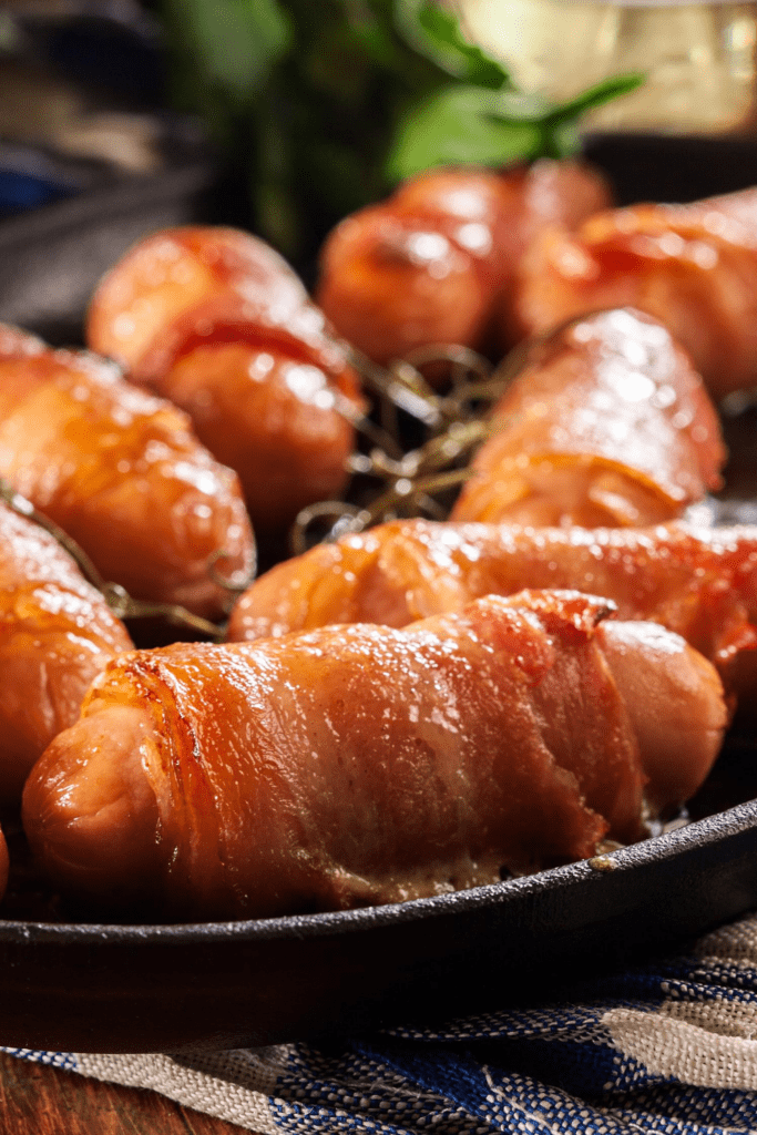 Little Smokies Wrapped In Bacon