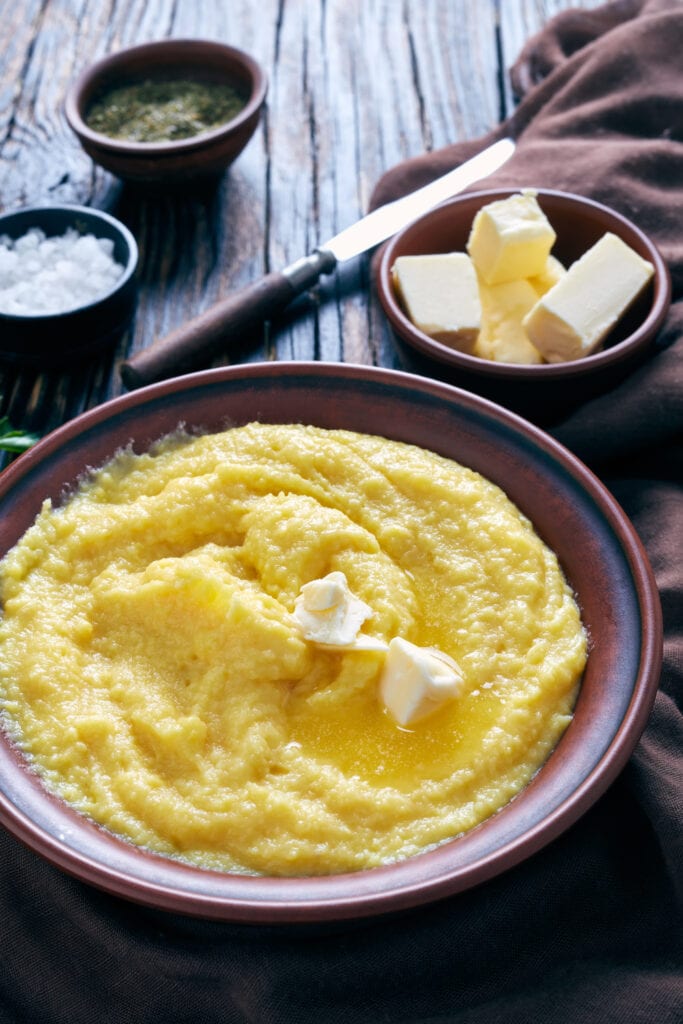 Brown Butter Polenta