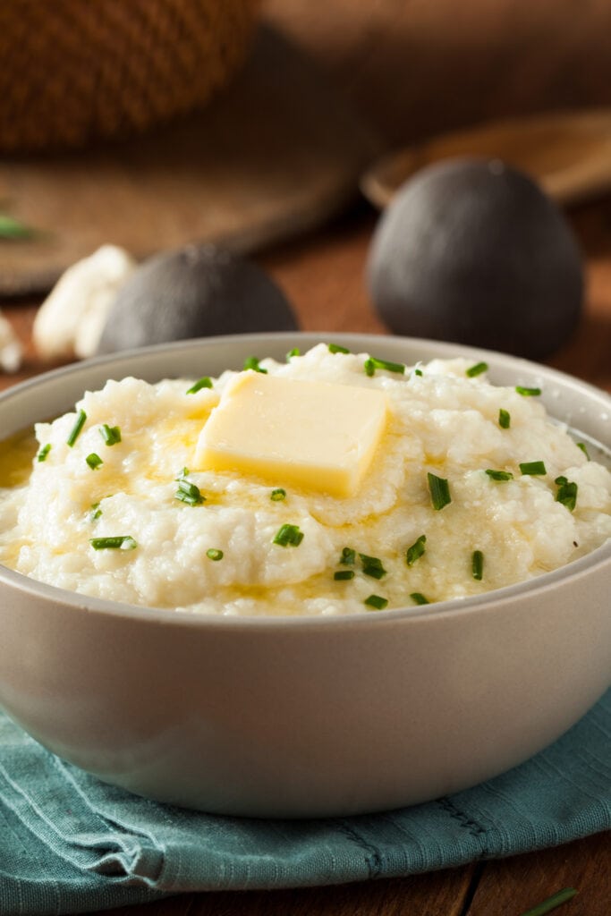 Cauliflower Puree with Mashed Potatoes