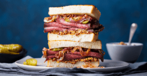 Homemade Pastrami Sandwiches