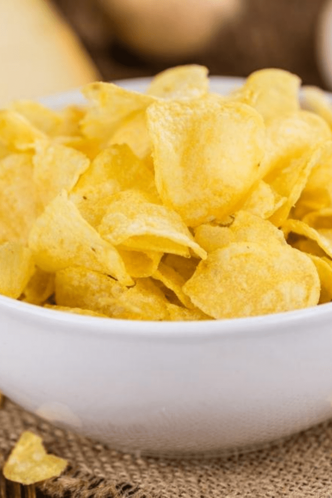 Bowl of Potato Chips