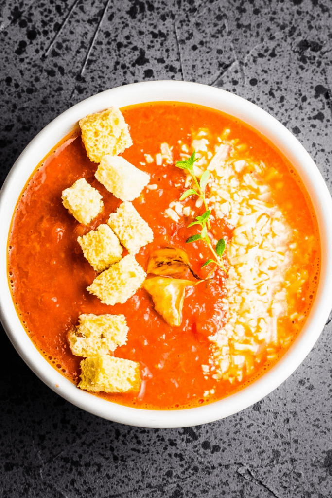 Tomato Parmesan Bisque