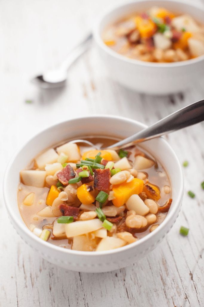 White Bean Soup with Bacon