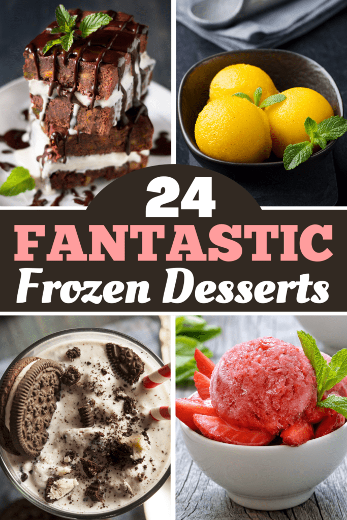 24 Fantastic Frozen Desserts