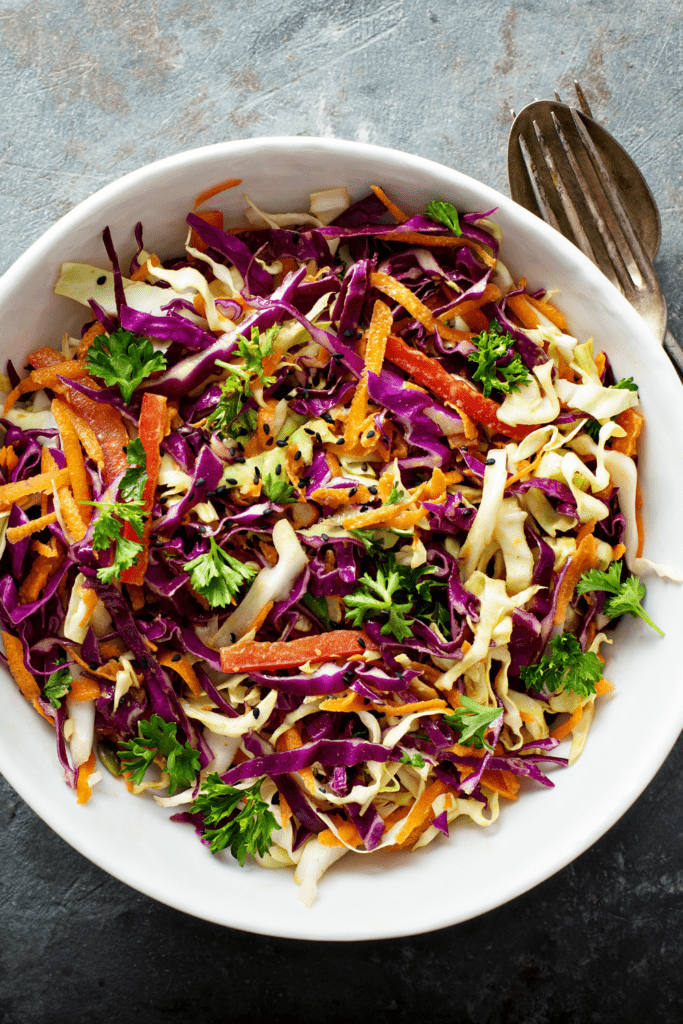 Homemade Asian Coleslaw