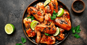 Grilled Teriyaki Chicken Wings