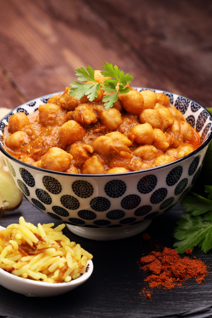 Indian Chick Peas Chole