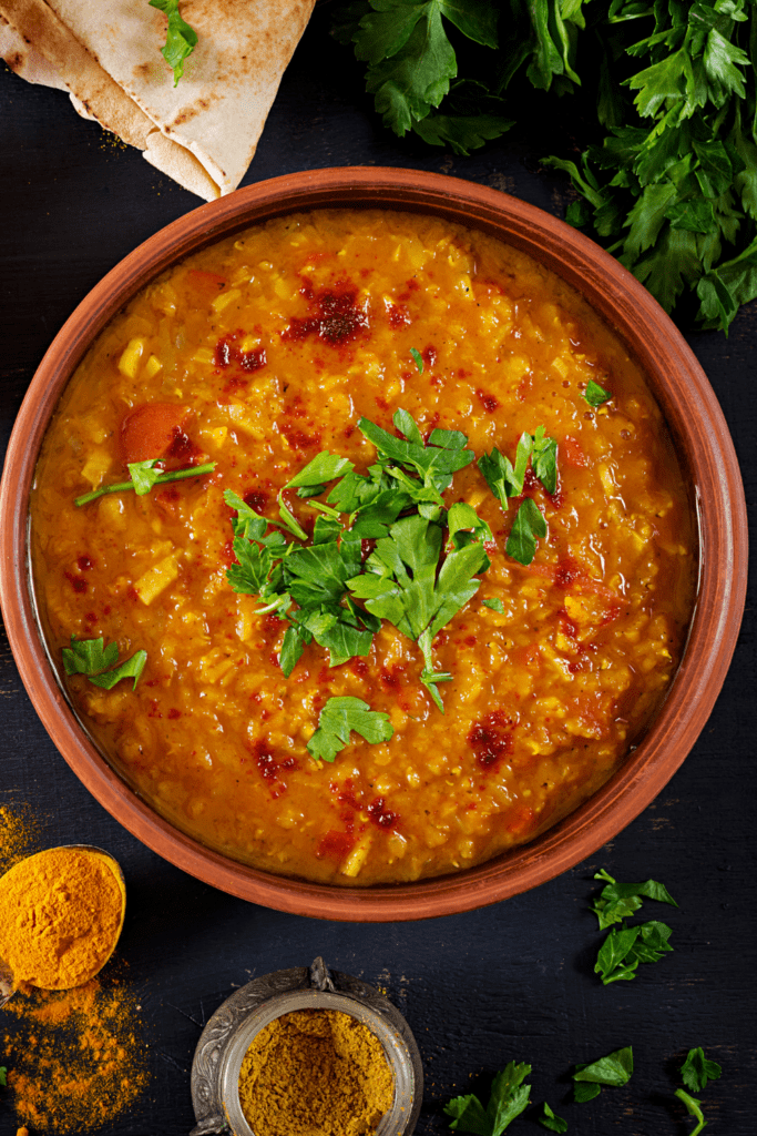 Traditional Indian Soup Dhal