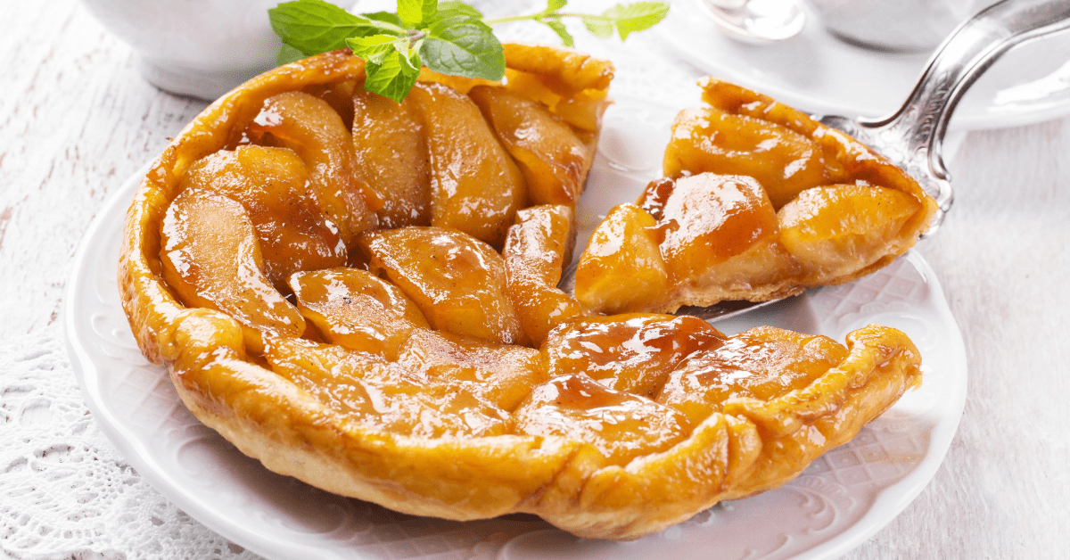 Homemade Caramel Apple Tart