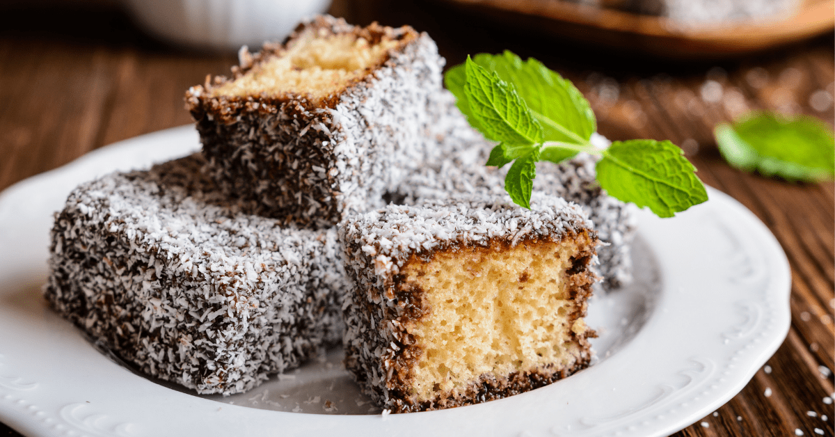 Homemade Chocolate Lamingtons