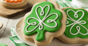 Homemade Shamrock Cookies