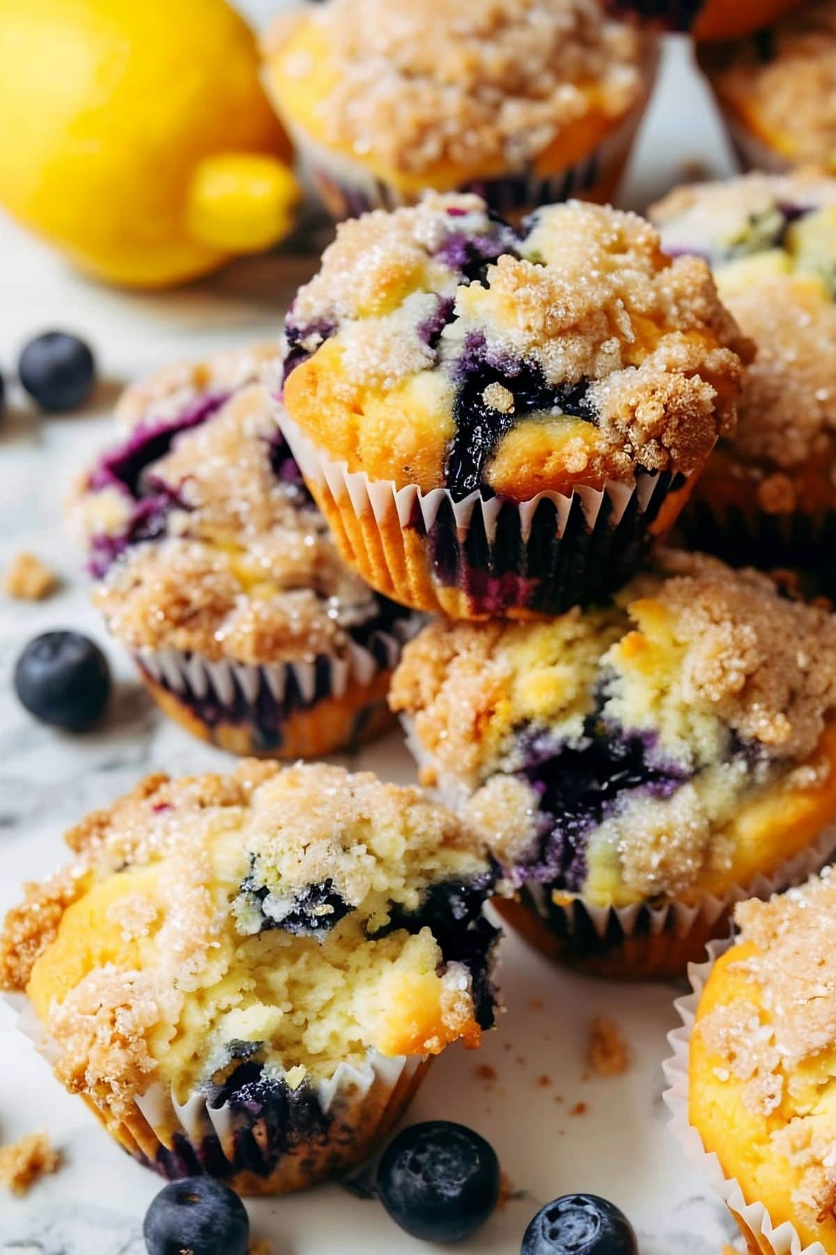 Lemon Blueberry Muffins