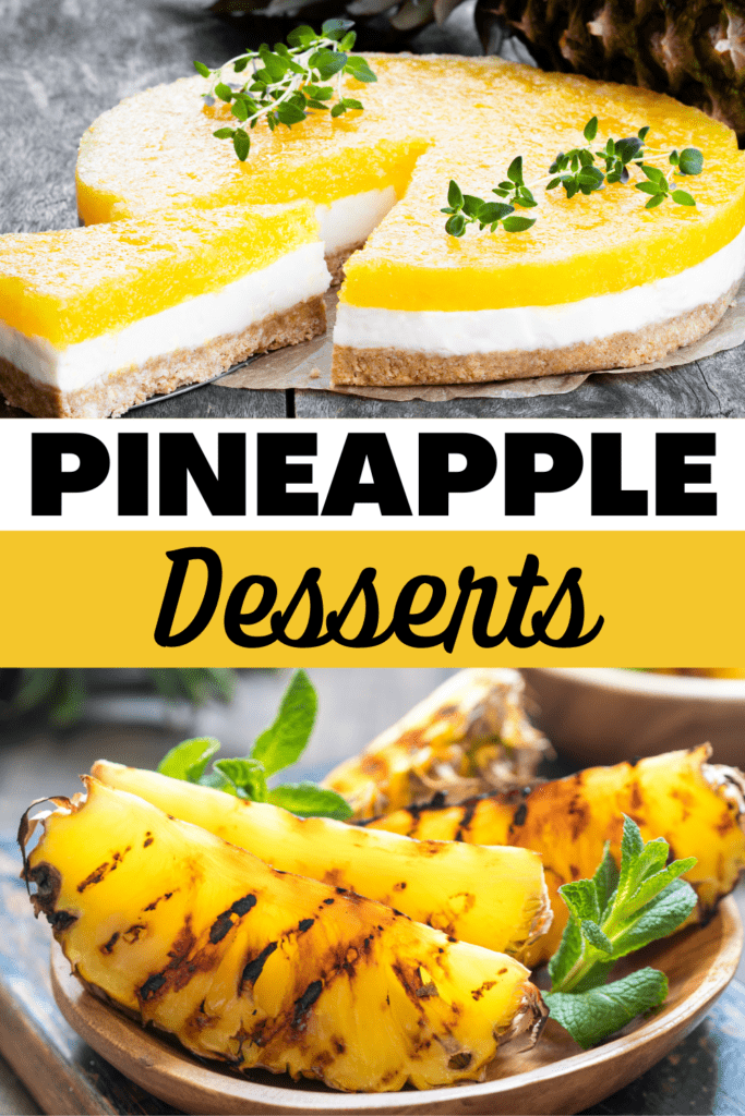 Pineapple Desserts