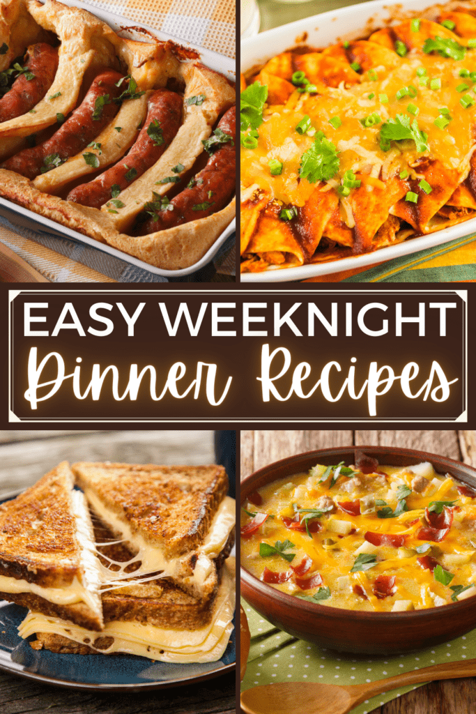 Easy Weeknight Dinner Recipes