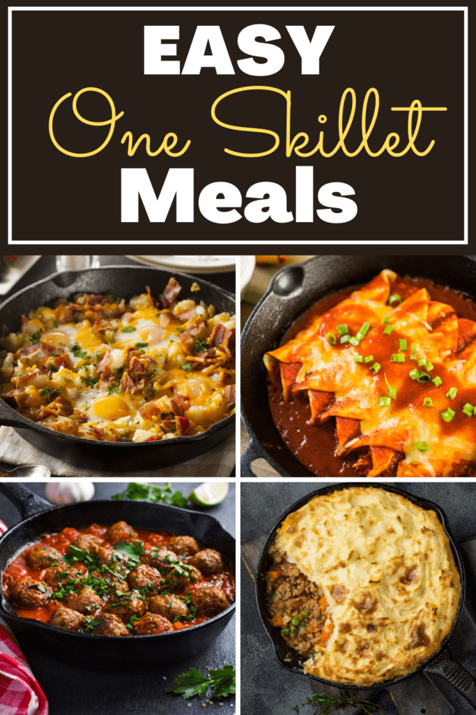 Easy One Skillet Meals