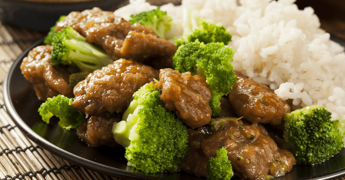 Homemade Beef and Broccoli with Rice