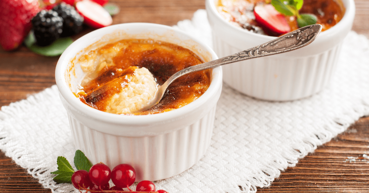 Homemade Creme Brulee